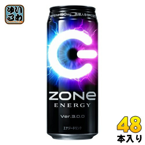 サントリー ZONe ENERGY Ver.3.0.0 500ml 缶 48本 (24本入×2 まとめ買い) 〔炭酸飲料〕