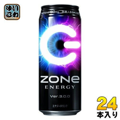 サントリー ZONe ENERGY Ver.3.0.0 500ml 缶 24本入 〔炭酸飲料〕