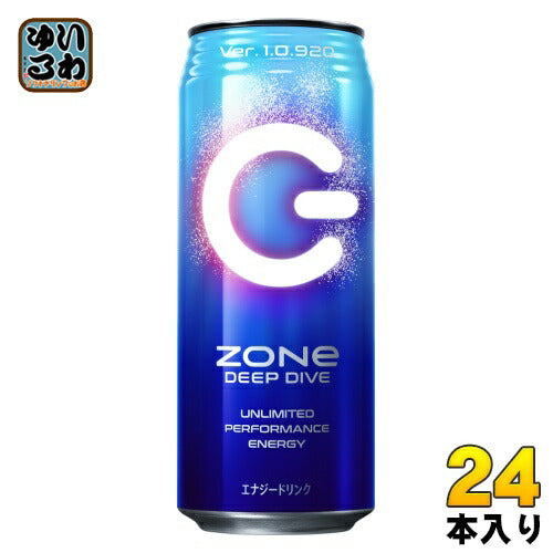 サントリー ZONe DEEP DIVE Ver.1.0.920 500ml 缶 24本入 〔炭酸飲料〕