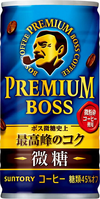 サントリー BOSS ボス プレミアムボス 微糖 ポケモンデザイン 第二弾 185g 缶 30本入 缶コーヒー 珈琲 コーヒー飲料