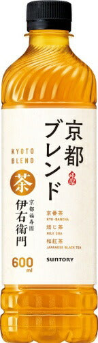 サントリー 緑茶 伊右衛門 京都ブレンド 600ml ペットボトル 48本 (24本入×2 まとめ買い) ブレンド茶 お茶 BLEND