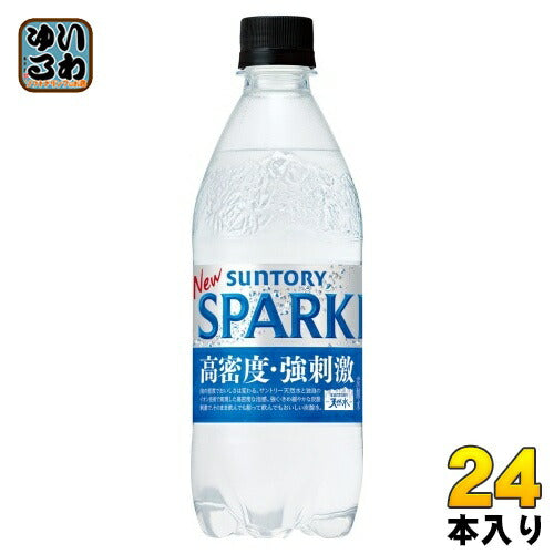 サントリー 天然水 スパークリング 500ml ペットボトル 24本入 炭酸水 無糖 SPARKLING
