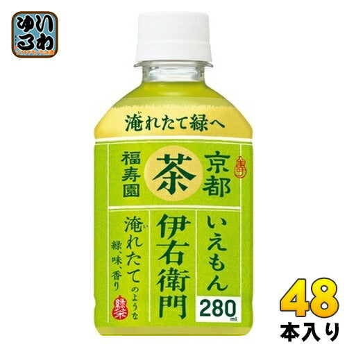 サントリー 緑茶 伊右衛門 冷温兼用 (VD用) 280ml ペットボトル 48本 (24本入×2 まとめ買い)