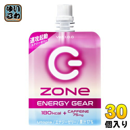 サントリー ZONe ENERGY GEAR Utopia Ver.1.0.0 180g パウチ 30個入