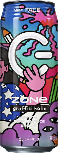 サントリー ZONe graffiti holic 500ml 缶 24本入 〔エナジードリンク〕