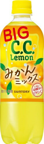 サントリー C.C.レモン みかんミックス 600ml ペットボトル 24本入