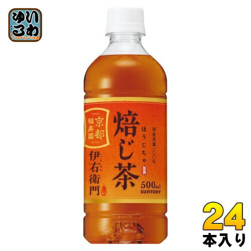 サントリー 伊右衛門 焙じ茶 冷温兼用 VD用 500ml ペットボトル 24本入 茶飲料 ホット コールド 自動販売機用