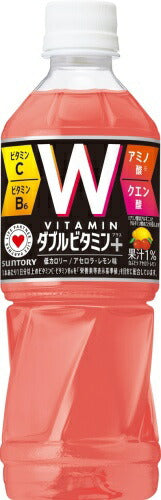 サントリー ダカラ ダブル ビタミンプラス 500ml ペットボトル 48本 (24本入×2 まとめ買い) DAKARA だから 低カロリー 熱中症対策飲料