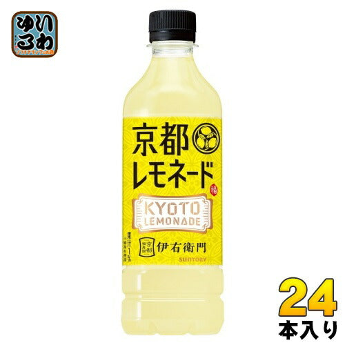 サントリー 伊右衛門 京都レモネード 525ml ペットボトル 24本入 果汁入り緑茶 果汁飲料 檸檬 緑茶