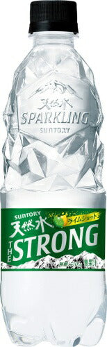 サントリー 天然水 ザ ストロング ライムショット 510ml ペットボトル 48本 (24本入×2 まとめ買い)