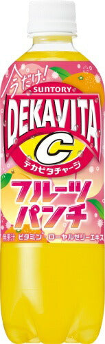 サントリー デカビタC フルーツパンチ 600ml ペットボトル 48本 (24本入×2 まとめ買い)
