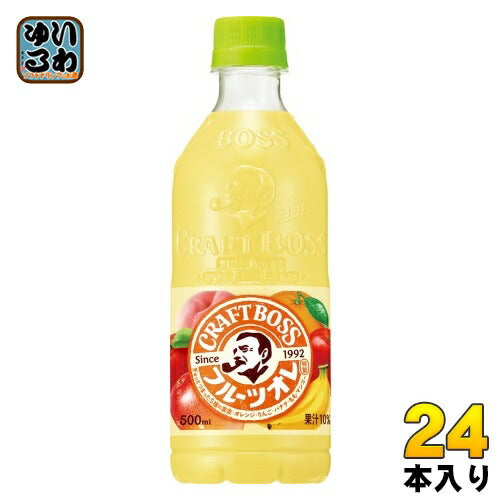 サントリー クラフトボス フルーツオレ VD用 500ml ペットボトル 24本入 果汁飲料 boss 自販機用