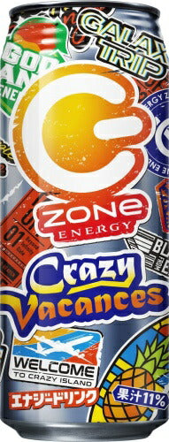 サントリー ZONe ENERGY Crazy Vacances 500ml 缶 24本入 クレイジーバカンス エナジードリンク ゾーン