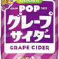 サントリー POP グレープサイダー 600ml ペットボトル 24本入 炭酸飲料 季節限定 低カロリー