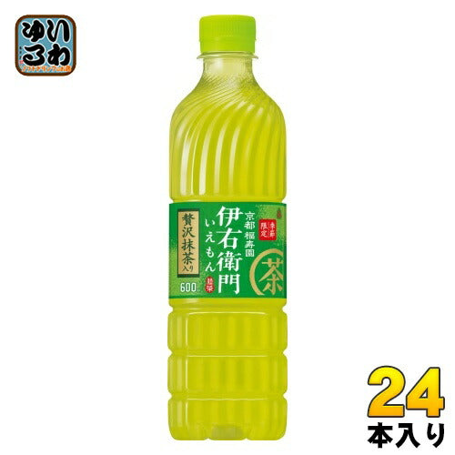 サントリー 伊右衛門 贅沢抹茶入り 600ml ペットボトル 24本入 お茶 緑茶 抹茶 季節限定