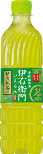 サントリー 伊右衛門 贅沢抹茶入り 600ml ペットボトル 24本入 お茶 緑茶 抹茶 季節限定