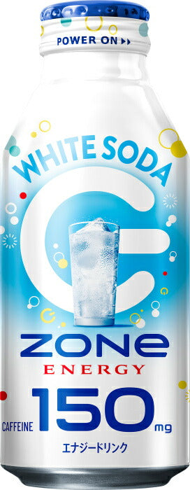 CPシール付 サントリー HYPER ZONe ENERGY WHITE SODA 400ml ボトル缶 24本入 エナジードリンク 炭酸飲料 ハイパー ゾーン エナジー ホワイトソーダ