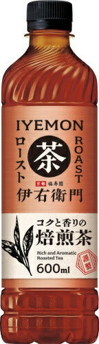 サントリー 緑茶 伊右衛門 ロースト 600ml ペットボトル 24本入 お茶 焙煎茶 roast