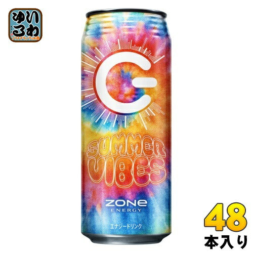 〔7月30日発売〕 サントリー ZONe ENERGY SUMMER VIBES 500ml 缶 48本 (24本入×2 まとめ買い) ゾーン ゾーンエナジー サマー バイブス