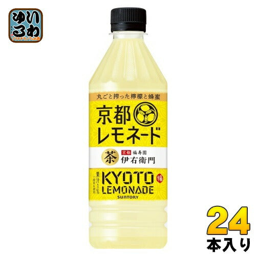 サントリー 伊右衛門 京都レモネード VD用 500ml ペットボトル 24本入 果汁飲料 檸檬 自販機用