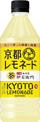 サントリー 伊右衛門 京都レモネード VD用 500ml ペットボトル 24本入 果汁飲料 檸檬 自販機用