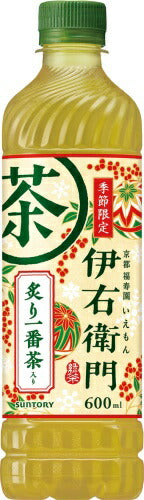 サントリー 緑茶 伊右衛門 炙り一番茶入り 600ml ペットボトル 48本 (24本入×2 まとめ買い) お茶飲料 季節限定 京都 福寿園