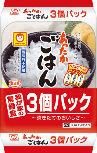 東洋水産 あったかごはん 200g 3食セット×8袋入 国産米 ご飯 レンジ調理