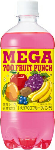 チェリオ メガ700 フルーツパンチ 700ml ペットボトル 20本入 炭酸飲料 MEGA