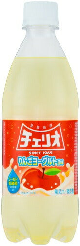 チェリオ りんごヨーグルト風味 500ml ペットボトル 24本入 炭酸飲料 乳酸菌