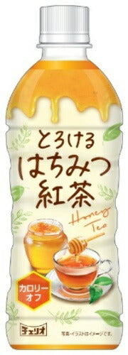 チェリオ とろけるはちみつ紅茶 500ml ペットボトル 24本入 紅茶飲料 蜂蜜 カロリーオフ