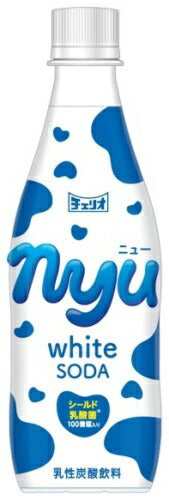 チェリオ ニュー ホワイトソーダ 430ml ペットボトル 24本入 乳性炭酸飲料 nyu 乳酸菌