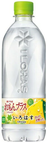 コカ・コーラ いろはす れもんプラス 540ml ペットボトル 24本入 ミネラルウォーター い・ろ・は・す ILOHAS 期間限定