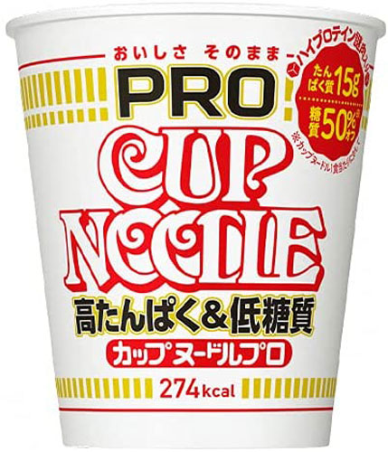 日清食品 カップヌードルPRO 高たんぱく&低糖質 74g 12個入