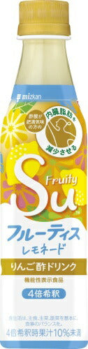 ミツカン フルーティス レモネード 4倍希釈用 350ml ペットボトル 48本 (24本入×2 まとめ買い) 酢飲料 機能性表示食品 酢