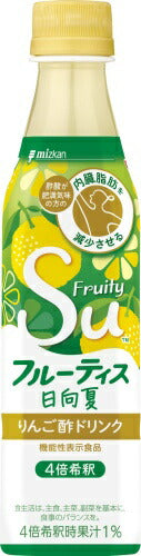 ミツカン フルーティス 日向夏 4倍希釈用 350ml ペットボトル 48本 (24本入×2 まとめ買い) 機能性表示食品 酢 酢飲料