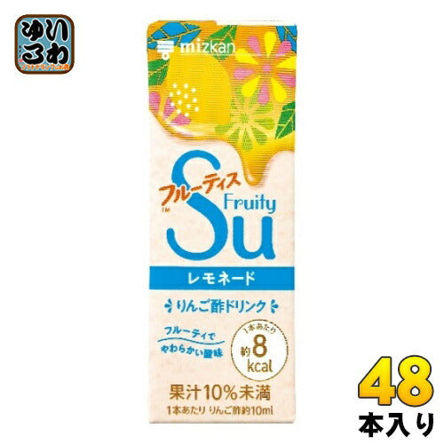 ミツカン フルーティス レモネード 200ml 紙パック 48本 (24本入×2 まとめ買い)