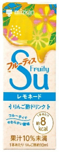 ミツカン フルーティス レモネード 200ml 紙パック 48本 (24本入×2 まとめ買い)