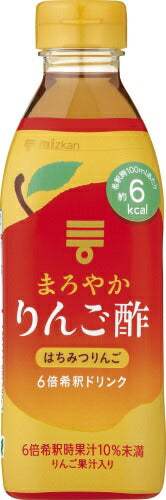 ミツカン まろやかりんご酢 はちみつりんご 6倍希釈用 500ml ペットボトル 6本入 リンゴ酢 6倍希釈ドリンク りんご果汁入り