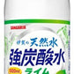 サンガリア 伊賀の天然水 強炭酸水 ライム 1L ペットボトル 12本入 炭酸水 無糖炭酸 水