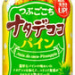 サンガリア つぶごこち ナタデココパイン 380g ボトル缶 48本 (24本入×2 まとめ買い)
