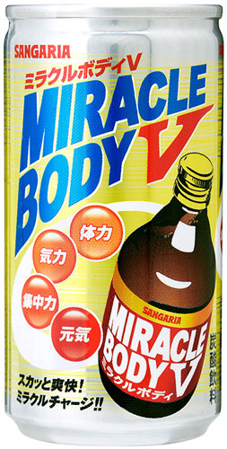 サンガリア ミラクルボディV 190g 缶 30本入