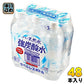 サンガリア 伊賀の天然水 強炭酸水 ラベルレス 500ml ペットボトル 48本 (24本入×2 まとめ買い) ナチュラルミネラルウォーター 炭酸水