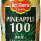 デルモンテ パイナップルジュース 100％ 750ml 瓶 12本 (6本入×2 まとめ買い) 〔果汁飲料〕