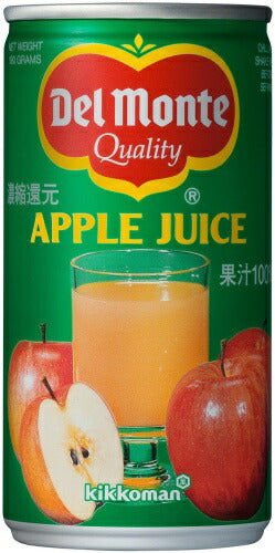 デルモンテ アップルジュース 190g 缶 30本 果汁飲料