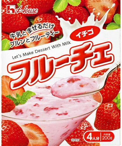 ハウス フルーチェ イチゴ 200g 60個 (30個入×2 まとめ買い)