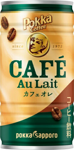 ポッカサッポロ ポッカコーヒー カフェオレ 190g 缶 30本入 コーヒー飲料 缶コーヒー