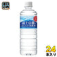ポッカサッポロ 富士山麓のおいしい天然水 590ml ペットボトル 24本入 ミネラルウォーター 水 中軟水