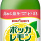 ポッカサッポロ ポッカレモン100 450ml 瓶 12本入 果汁 レモン クエン酸 機能性表示食品