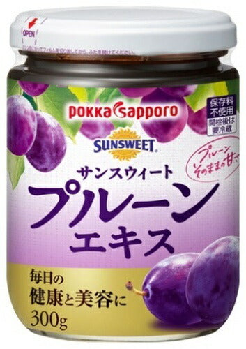 ポッカサッポロ サンスウィート プルーンエキス 300g 瓶 3個入