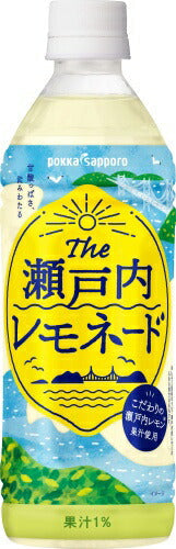 ポッカサッポロ The瀬戸内レモネード 500ml ペットボトル 24本入